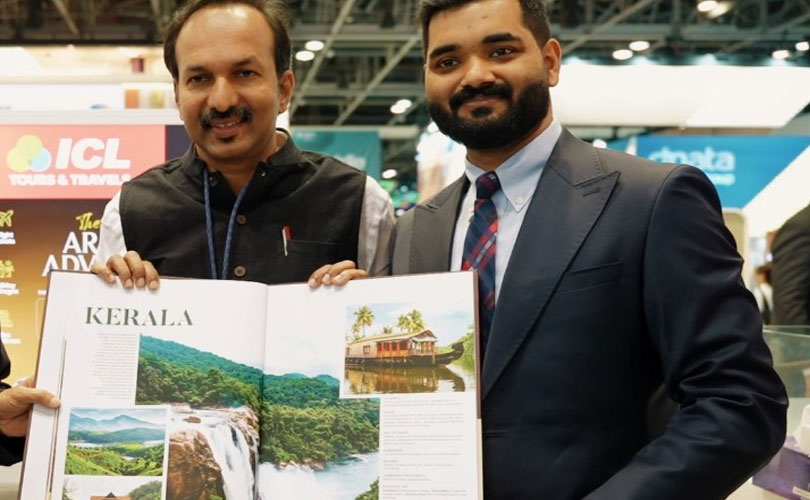 ലോക ടൂറിസം ഭൂപടത്തിലേക്ക് ചുവടുവെച്ച് ICL ടൂർസ് ആൻഡ് ട്രാവൽസ്; അറേബ്യൻ ട്രാവൽ മാർട്ടിൽ (ATM)കമ്പനിയുടെ പ്രോഡക്റ്റ് ബ്രോഷർ പ്രകാശനം ചെയ്ത് ടൂറിസം മന്ത്രി പി സി വിഷ്ണുനാഥ്